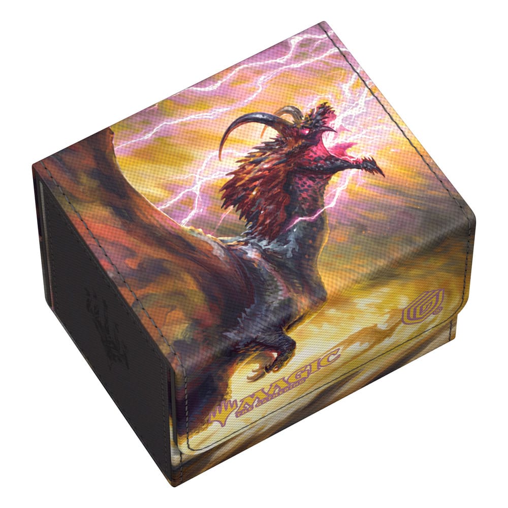 Ultimate Guard Sidewinder 100+ Xenoskin Magic: The Gathering "Tarkir: Dragonstorm" Ghostfire – Stormscale Scion Deck Box (Special Edition)